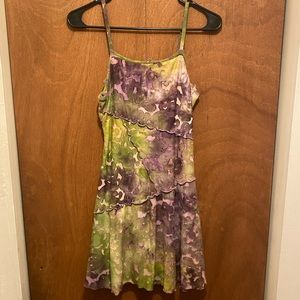 Lettuce Trim Skater Dress